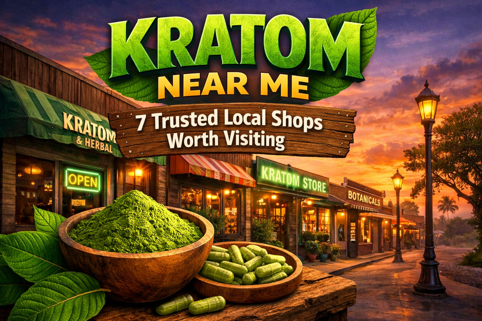 Kratom Near Me 7 Trusted Local Shops Worth Visiting